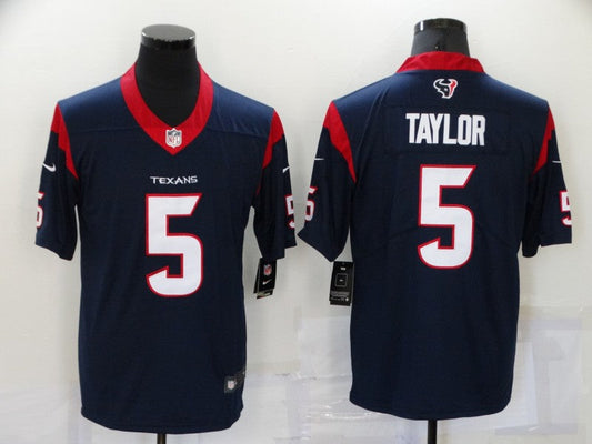 Adult Houston Texans Tyrod Taylor NO.5 Football Jerseys mySite