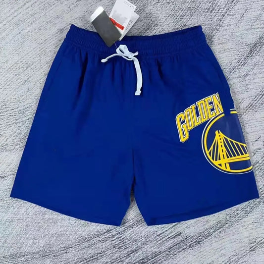 Golden State Warriors blue Basketball Shorts mySite