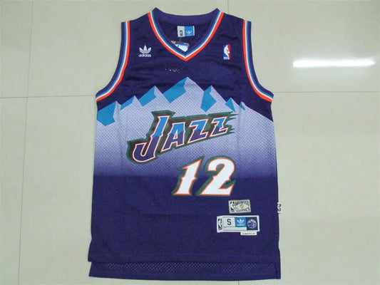 Utah Jazz John Stockton NO.12 Basketball Jersey jerseyworlds