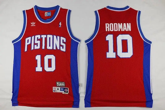 Detroit Pistons Dennis Rodman NO.10 Basketball Jersey mySite
