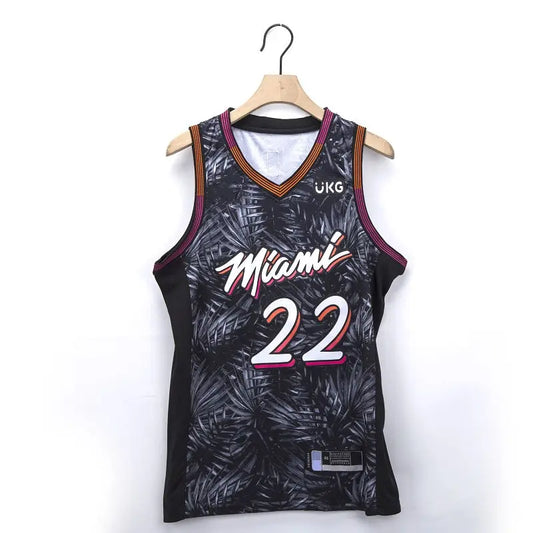 Miami Heat Jimmy Butler NO.22 Black Basketball Jersey mySite