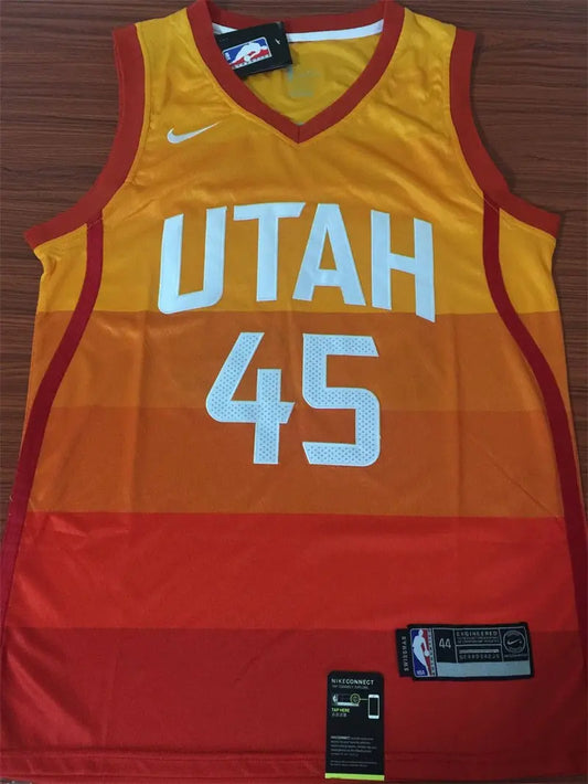 Utah Jazz Donovan Mitchell NO.45 Basketball Jersey jerseyworlds