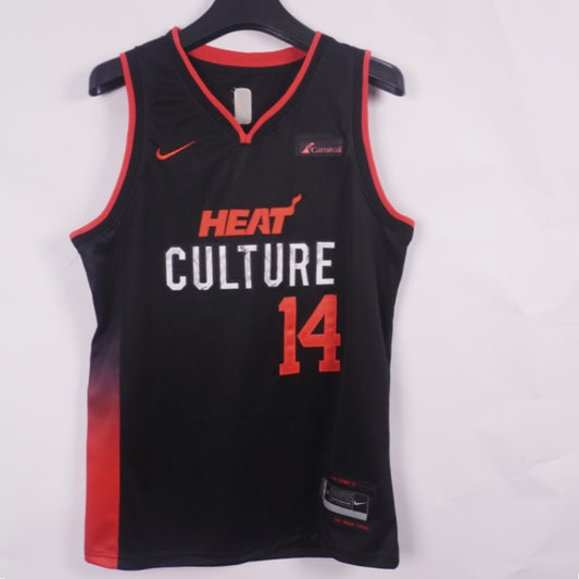 New arrival Miami Heat Tyler Culture Herro NO.14 Basketball Jersey city version jerseyworlds