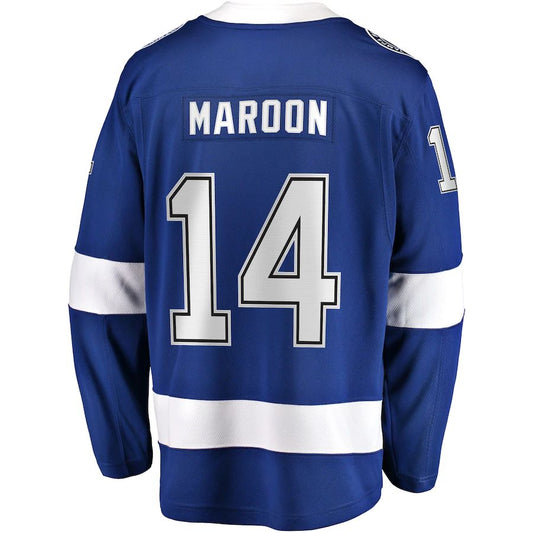 TB.Lightning #14 Pat Maroon Fanatics Branded Replica Player Jersey  Blue Stitched American Hockey Jerseys mySite