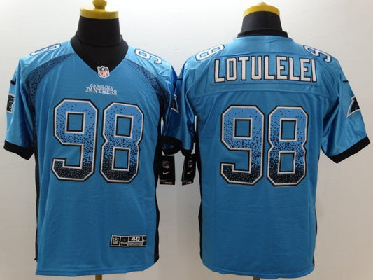 Adult Carolina Panthers Star Lotulelei NO.98 Football Jerseys mySite