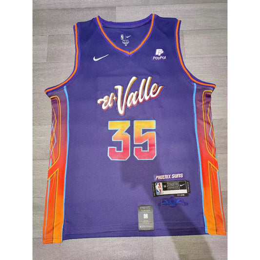 New arrival Phoenix Suns Kevin Durant NO.35 Basketball Jersey city version jerseyworlds