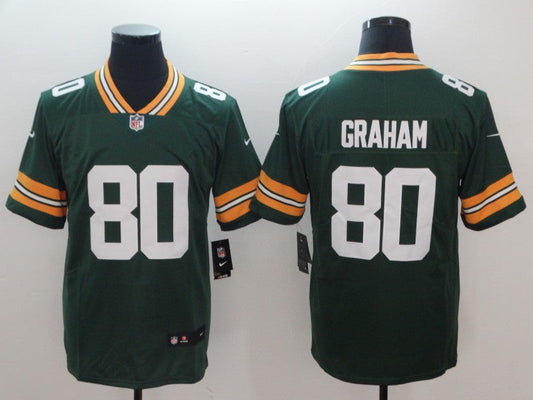 Adult Green Bay Packers Jimmy Graham NO.80 Football Jerseys mySite