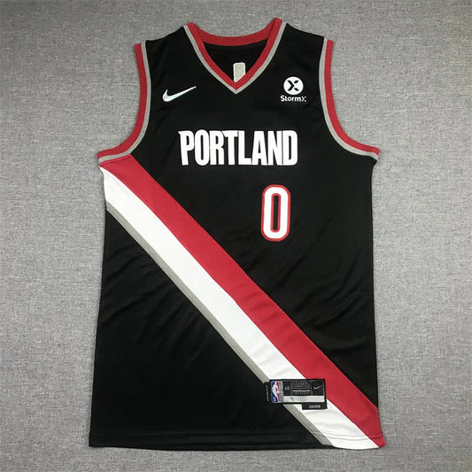 Portland Trail Blazers Damian Lillard NO.0 Basketball Jersey mySite
