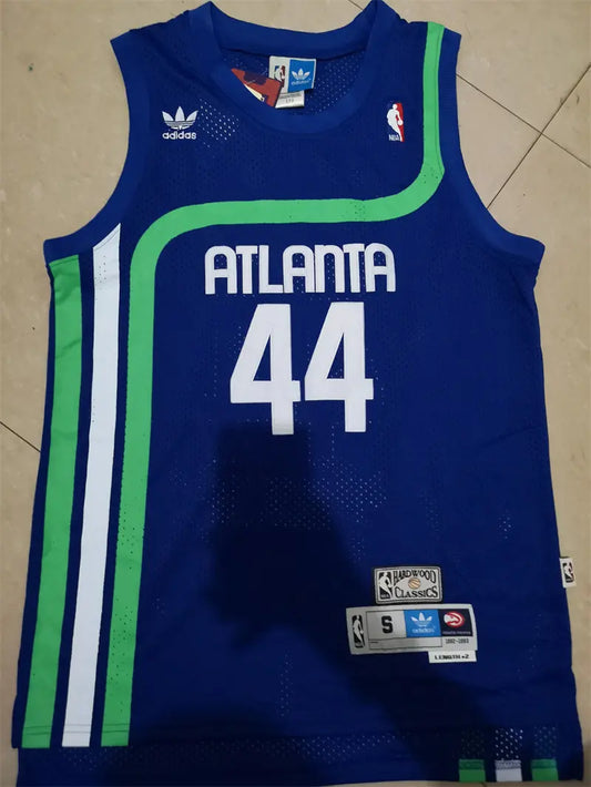 Atlanta Hawks Pete Maravich NO.44 Basketball Jersey mySite